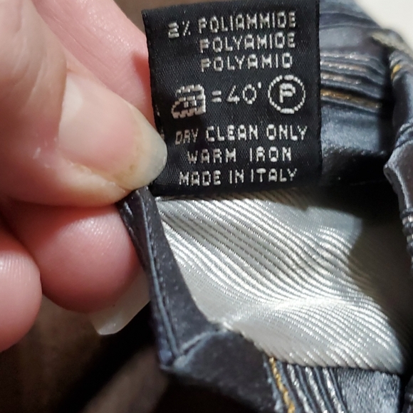 Ermenegildo Zenga Tie Gray Gold Silver - Picture 7 of 7